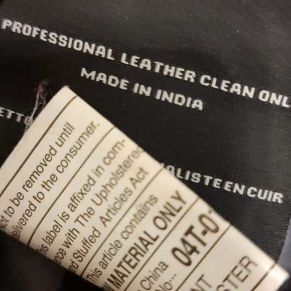 Andrew Marc Black Leather Moto Biker Jacket Women’s L | Classic Streetwear - Picture 12 of 12